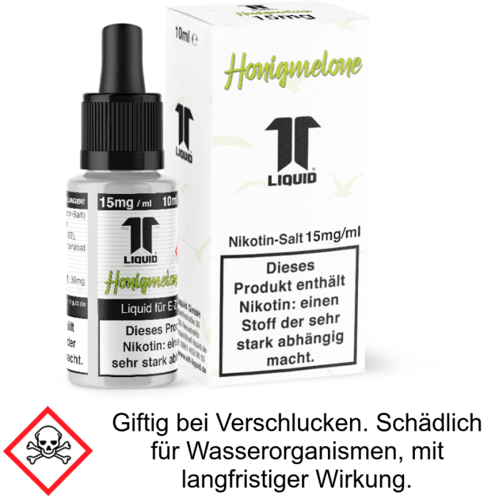 Elf-Liquid - Honigmelone - Nikotinsalz Liquid 15 mg/ml 