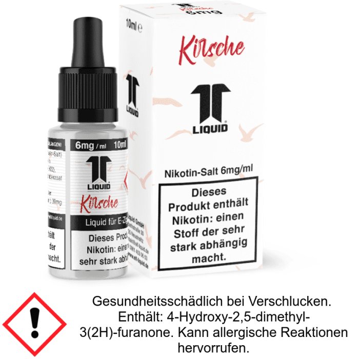 Elf-Liquid - Kirsche - Nikotinsalz Liquid 6 mg/ml  