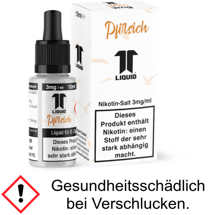 Elf-Liquid - Pfirsich - Nikotinsalz Liquid 3 mg/ml 