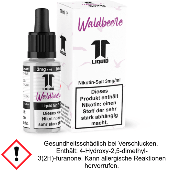 Elf-Liquid - Waldbeere - Nikotinsalz Liquid 3 mg/ml 