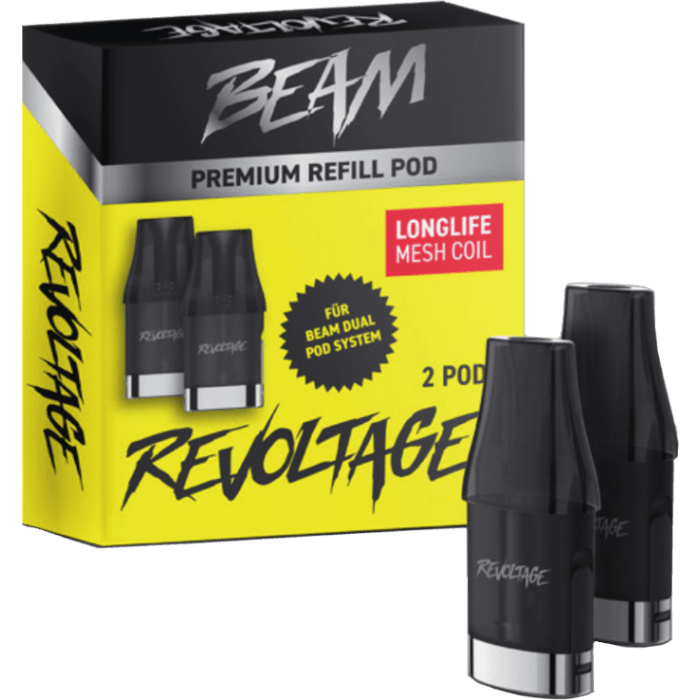 Ersatzpod Beam Leer-Pod (2 Stück pro Packung) - Revoltage