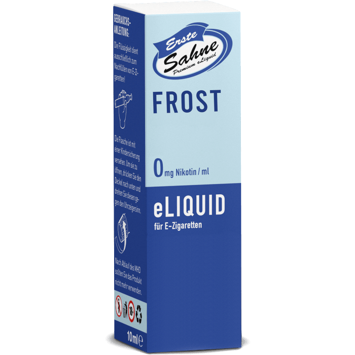 Erste Sahne - Frost - E-Zigaretten Liquid 12 mg/ml