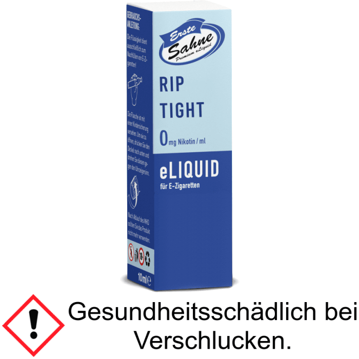 Erste Sahne - Rip Tight - E-Zigaretten Liquid 3 mg/ml