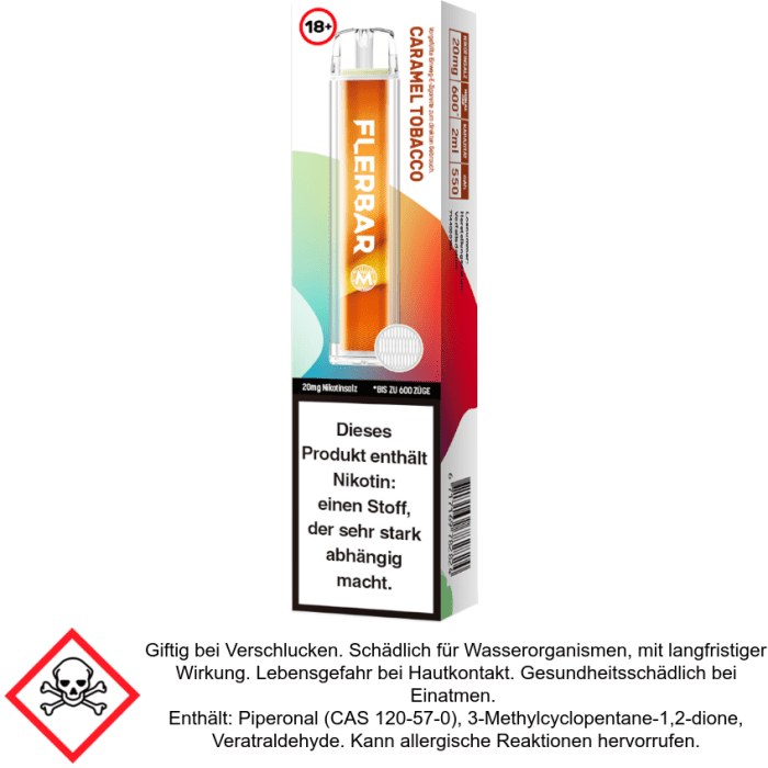 Flerbar M Caramel Tobacco 20 mg/ml