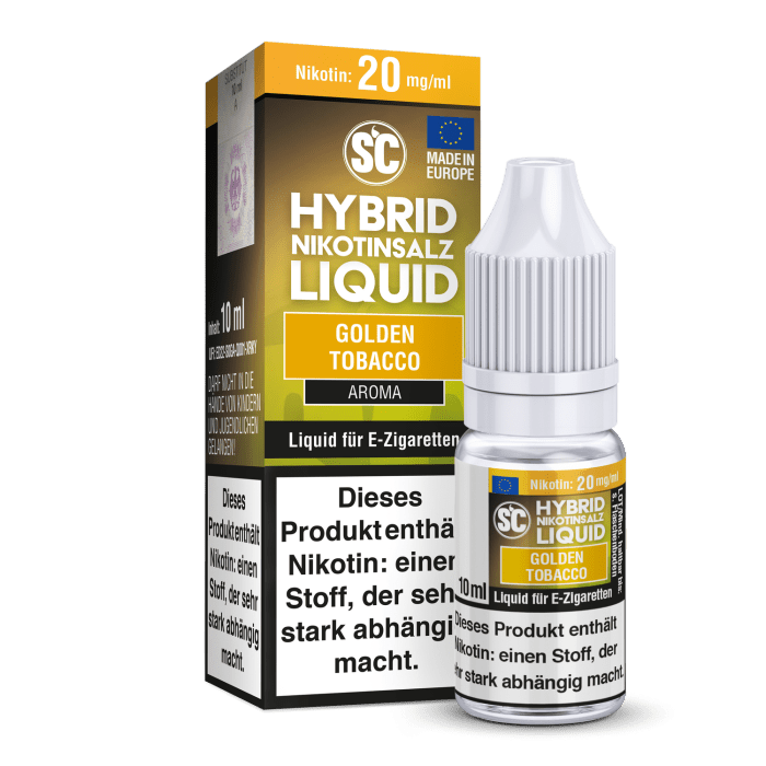Golden Tobacco eliquid Hybrid Nikotinsalz SC Liquid