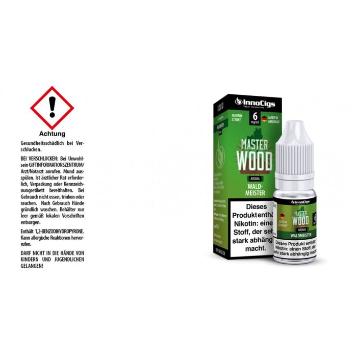 InnoCigs - Master Wood Waldmeister Liquid