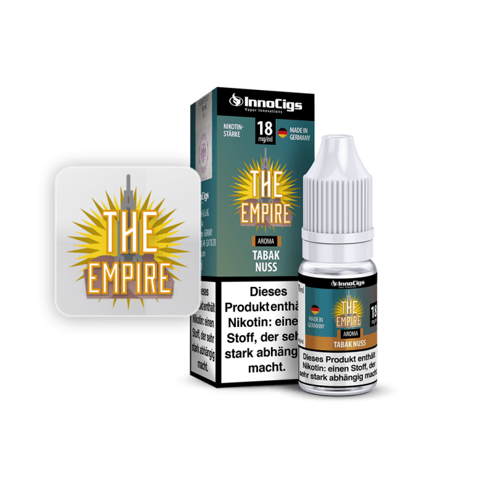 InnoCigs - The Empire Tabak Nuss Liquid
