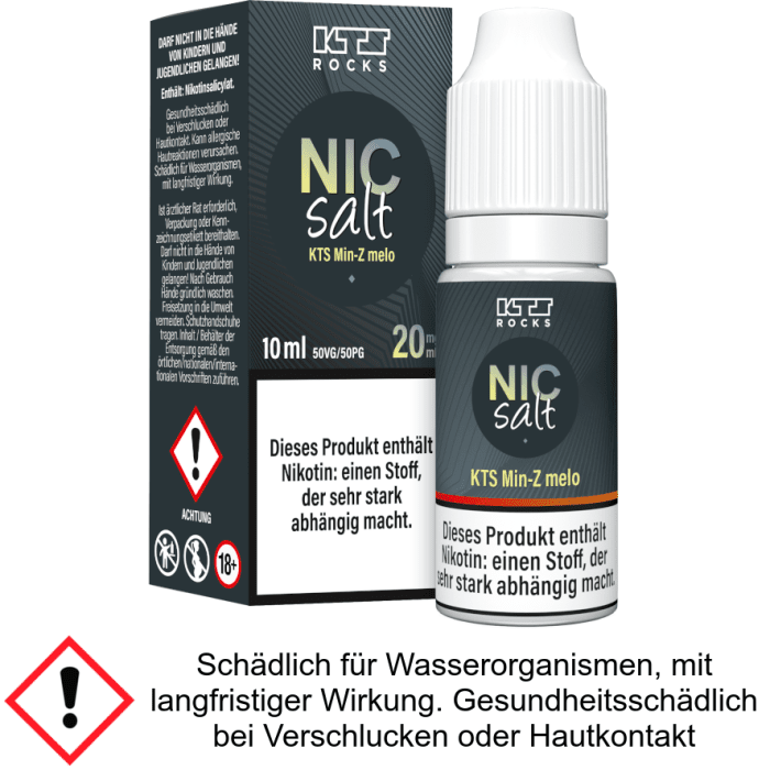 KTS - MIN-Z - Melo - Nikotinsalz Liquid - 20 mg/ml