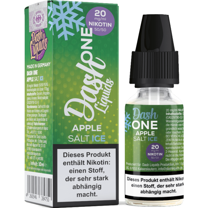 Liquid Apple Ice - One - Dash Liquids Nikotinsalz