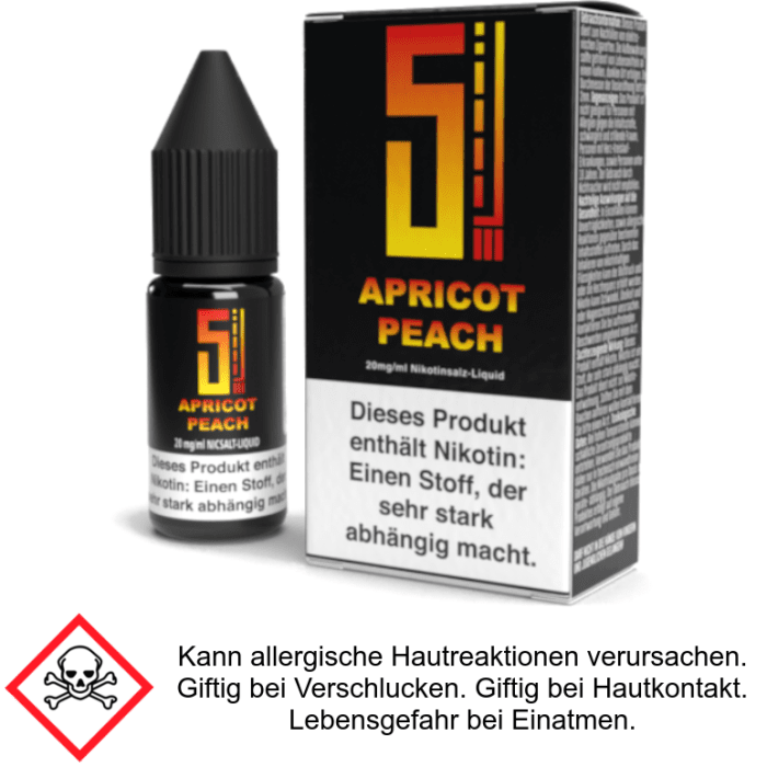 Liquid Apricot Peach - 5EL Nikotinsalz 20 mg/ml