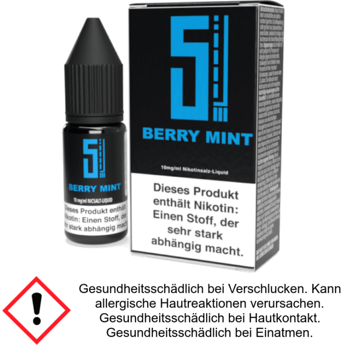 Liquid Berry Mint - 5EL Nikotinsalz 10 mg/ml