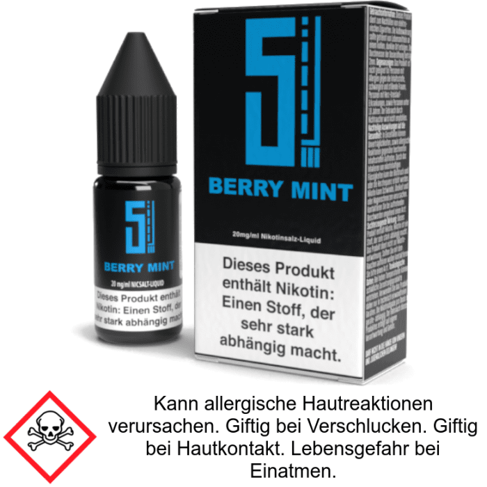 Liquid Berry Mint - 5EL Nikotinsalz 20 mg/ml