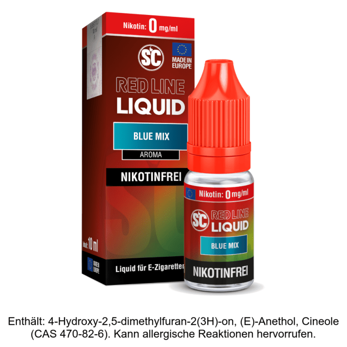 Liquid Blue Mix 0 mg/ml - SC Red Line 