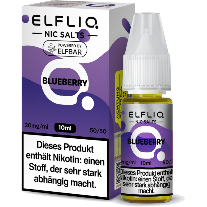 Liquid Blueberry - Nikotinsalz - ELFLIQ