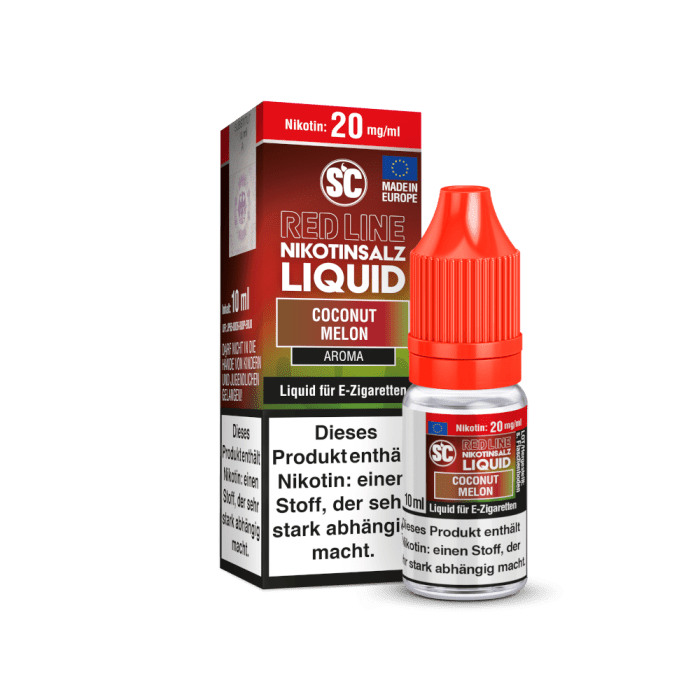 Liquid Coconut Melon - SC Red Line Nikotinsalz