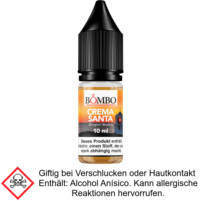 Liquid Crema Santa - Nikotinsalz - Bombo