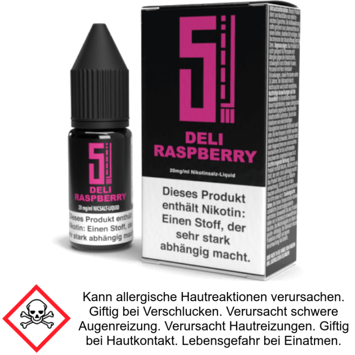 Liquid Deli Raspberry - 5EL Nikotinsalz 20 mg/ml
