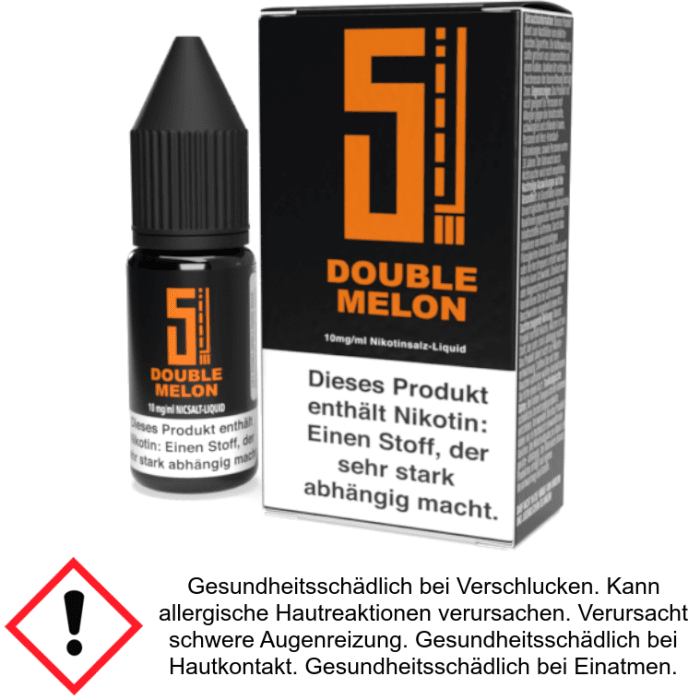 Liquid Double Melon - 5EL Nikotinsalz 10 mg/ml