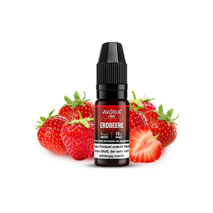 Liquid Erdbeere - Nikotin - Avoria