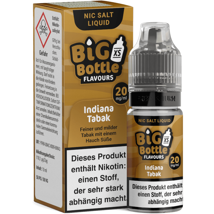 Liquid Indian Tabak - Nikotinsalz - Big Bottle