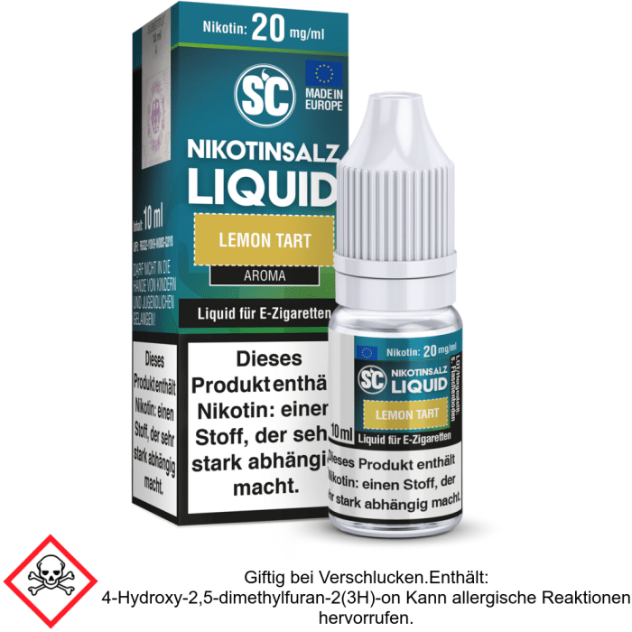 Liquid Lemon Tart 20 mg/ml - SC Nikotinsalz