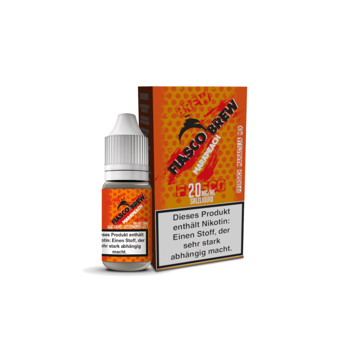 Liquid Marapeach - Hybrid Nikotinsalz - Fiasco Brew