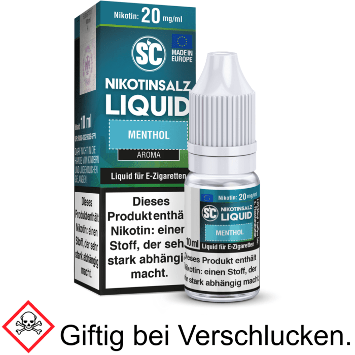 Liquid Menthol 20 mg/ml - SC Nikotinsalz