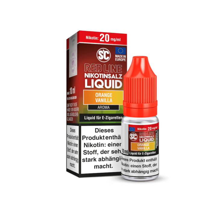 Liquid Orange Vanilla - SC Red Line Nikotinsalz
