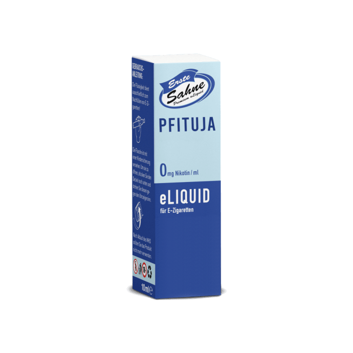 Liquid Pfituja - Nikotin - Erste Sahne