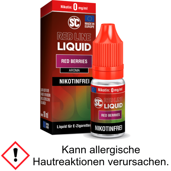 Liquid Red Berries 0 mg/ml - SC Red Line Nikotinfrei