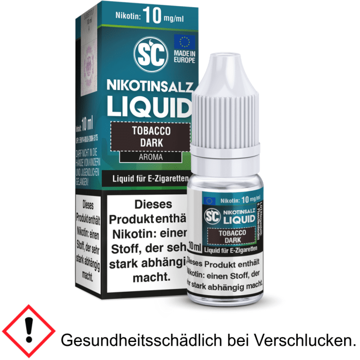 Liquid Tobacco Dark 10 mg/ml - SC Nikotinsalz