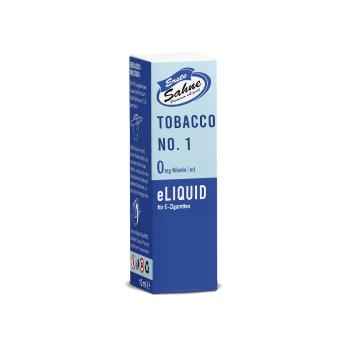 Liquid Tobacco No.1 - Nikotin - Erste Sahne