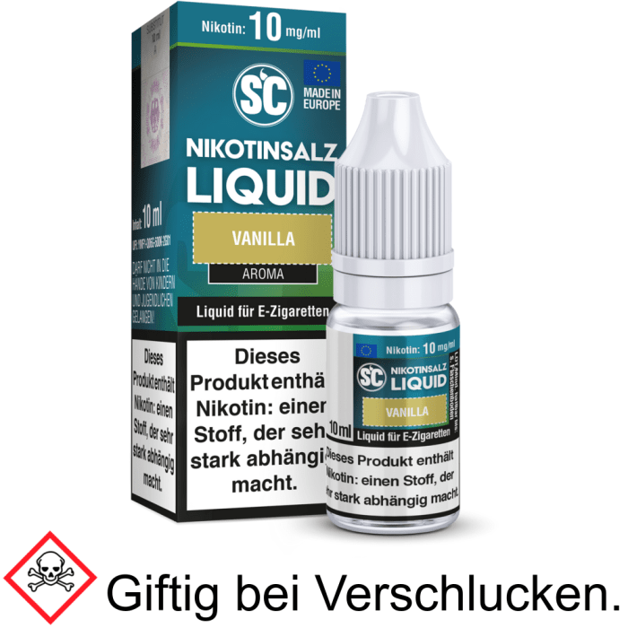 Liquid Vanilla 10 mg/ml - SC Nikotinsalz