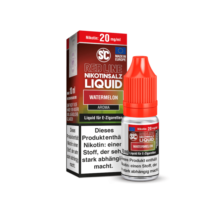 Liquid Watermelon - SC Red Line Nikotinsalz