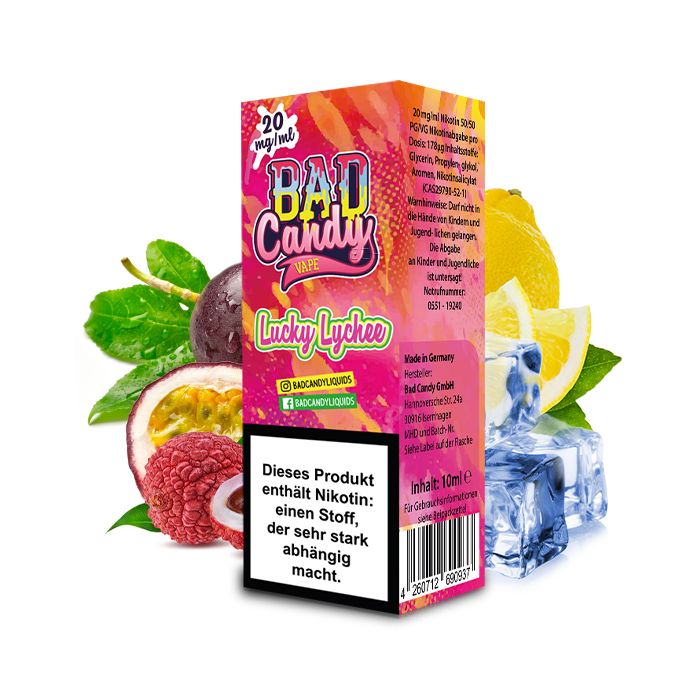 Bad Candy Liquids - Lucky Lychee - 20 mg/ml Nikotinsalz Liquid