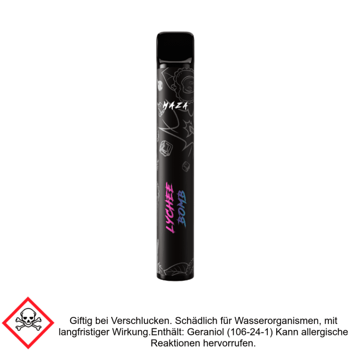 MaZa Go Einweg E-Zigarette - Lychee Bomb 20 mg/ml