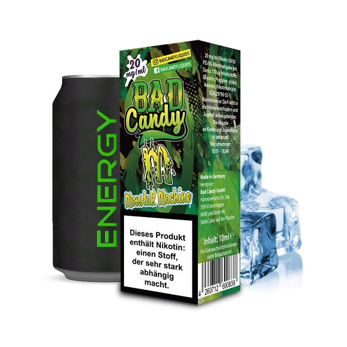 Monstar Machine Bad Candy Liquids 20 mg/ml Nikotinsalz Liquid