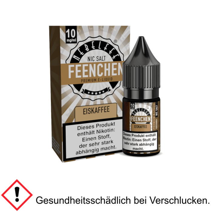 Nebelfee - Feenchen - Eiskaffee - Nikotinsalz Liquid 10 mg/ml