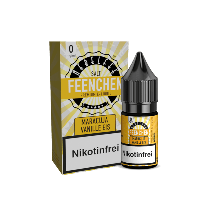 Nebelfee - Feenchen - Maracuja Vanilleeis - Nikotinfreies Liquid 0 mg/ml