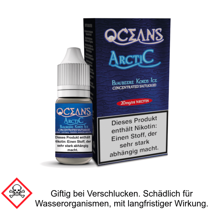 Oceans - Arctic - Nikotinsalz Liquid 20 mg/ml