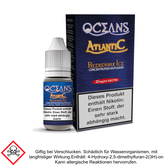 Oceans - Atlantic - Nikotinsalz Liquid 20 mg/ml