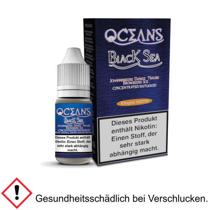Oceans - Black Sea - Nikotinsalz Liquid 10 mg/ml