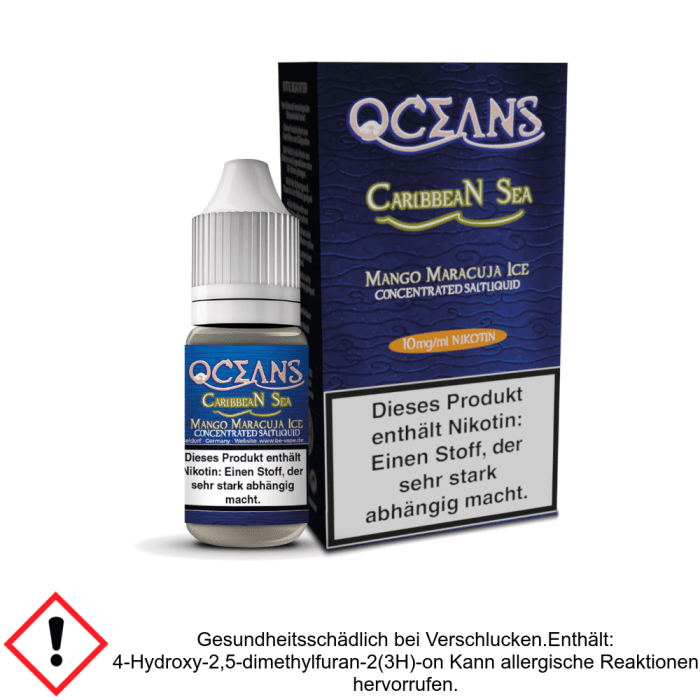 Oceans - Caribbean - Nikotinsalz Liquid 10 mg/ml