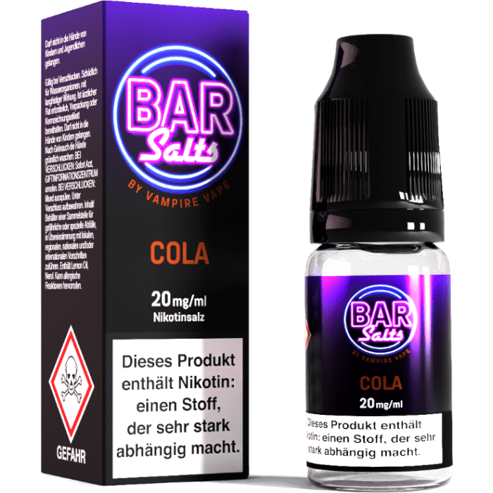 Vampire Vape - Bar Salts - Cola - Nikotinsalz Liquid