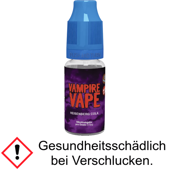 Vampire Vape - Heisenberg Cola E-Zigaretten Liquid 3 mg/ml