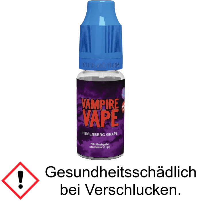 Vampire Vape - Heisenberg Grape E-Zigaretten Liquid 12 mg/ml