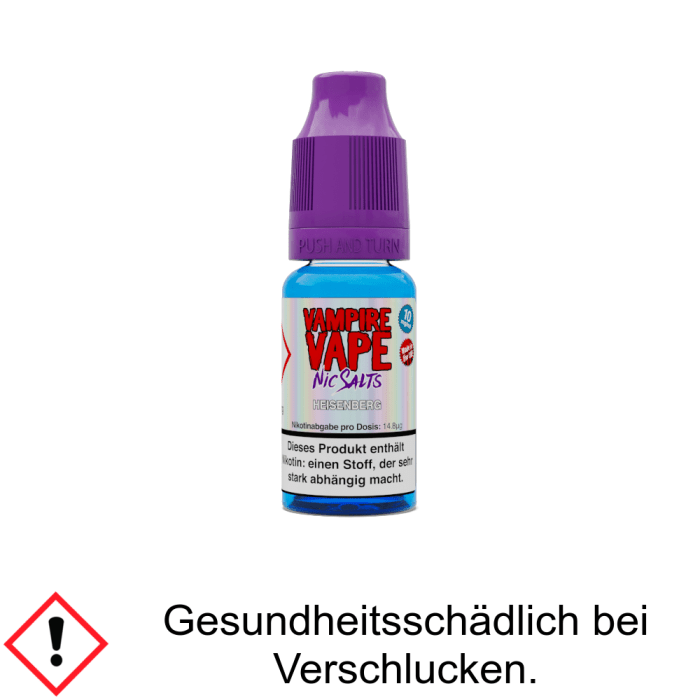 Vampire Vape - Heisenberg - Nikotinsalz Liquid 10 mg/ml