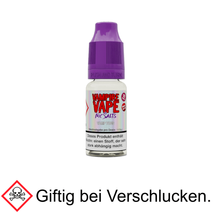 Vampire Vape - Vamp Toes - Nikotinsalz Liquid 20 mg/ml