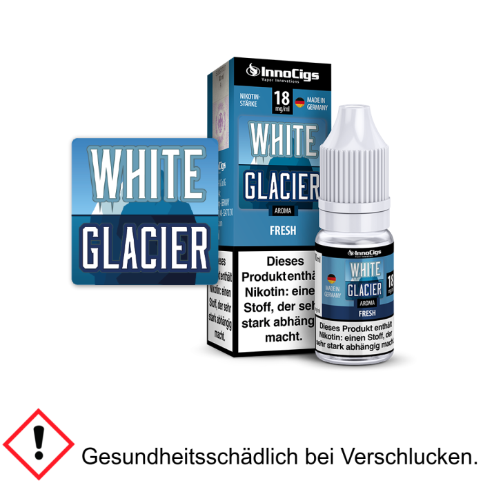 White Glacier Fresh E-Liquid 10 ml 18 mg/ml Nikotin - SC Liquids