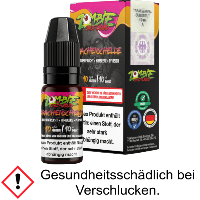 Zombie - Drachenschelle - Nikotinsalz Liquid 10 mg/ml